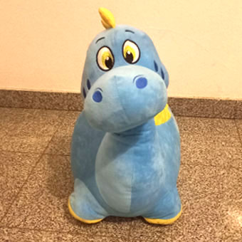 Dino Puff Peluche Gigante