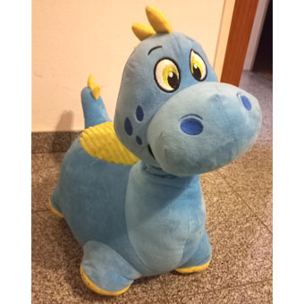 Dino Puff Peluche Gigante