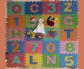 Alfombra Letras